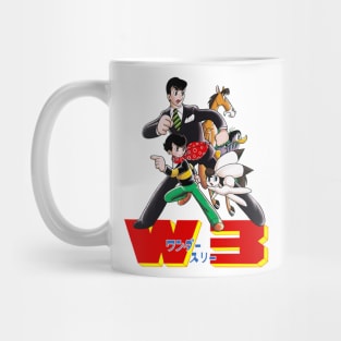 Wonder 3 The Amazing 3 Osamu Tezuka Mug